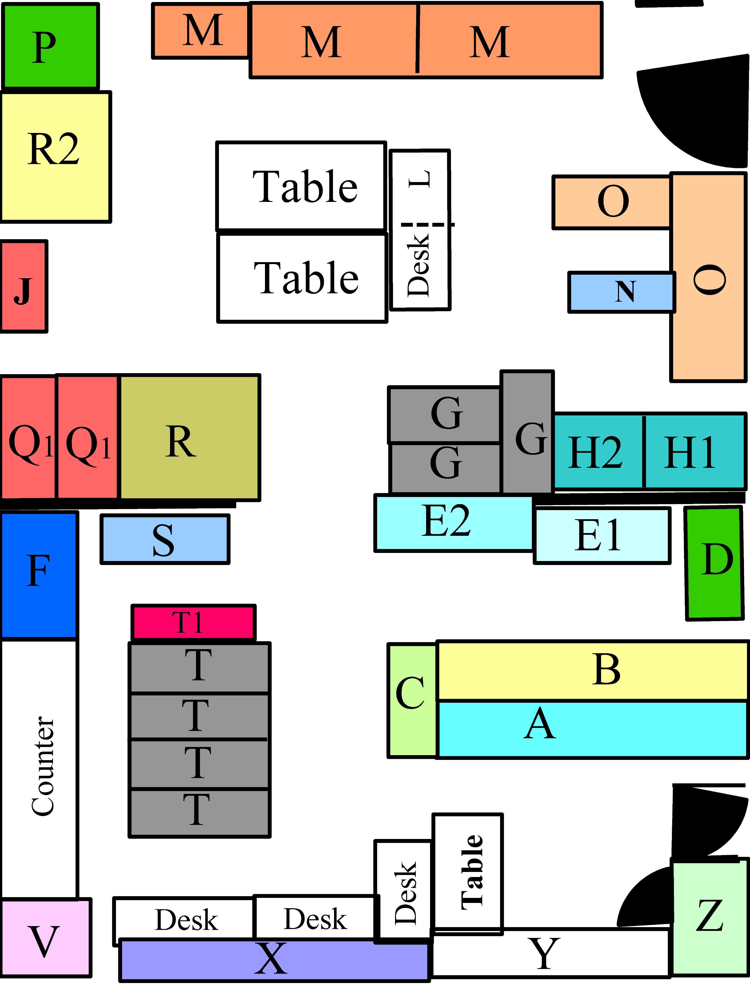 Floor map