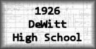1926 DeWitt Yearbook