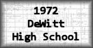 1972 DeWitt Yearbook