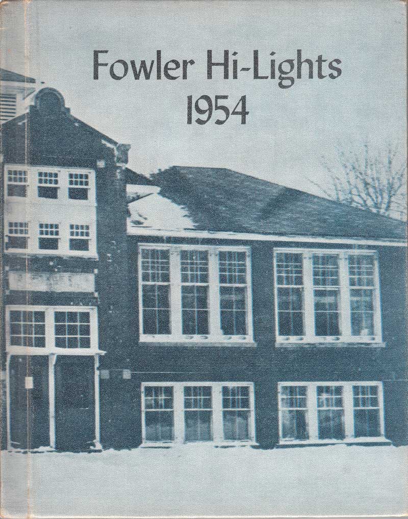 1954 Fowler High School